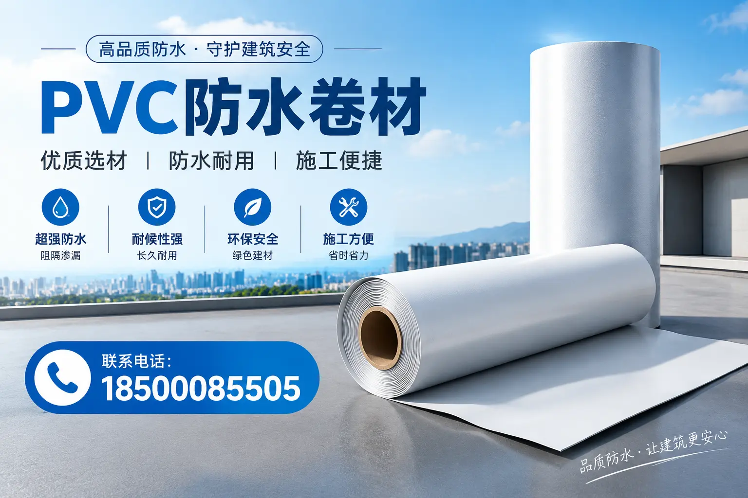 如何评估PVC防水卷材的性价比?茂名消费者必读